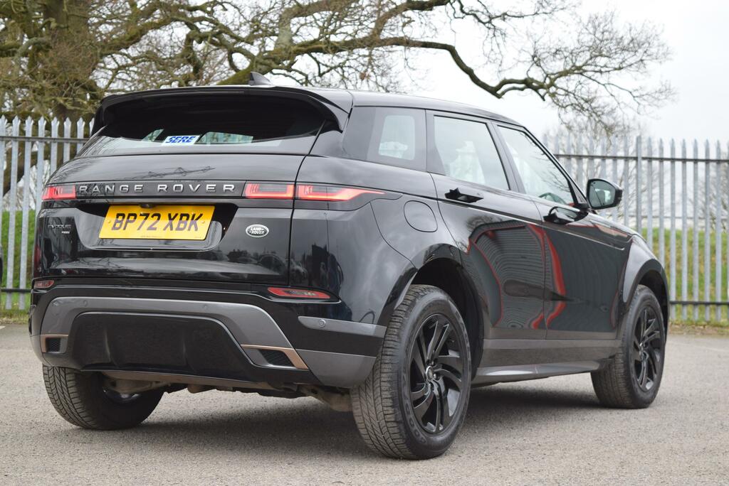 Land Rover Range Rover Evoque 1.5 P300e R-dynamic Se BP72XBK Black #4