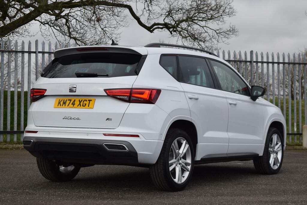 Seat Ateca 1.5 Tsi Evo Fr Dsg KM74XGT White #4