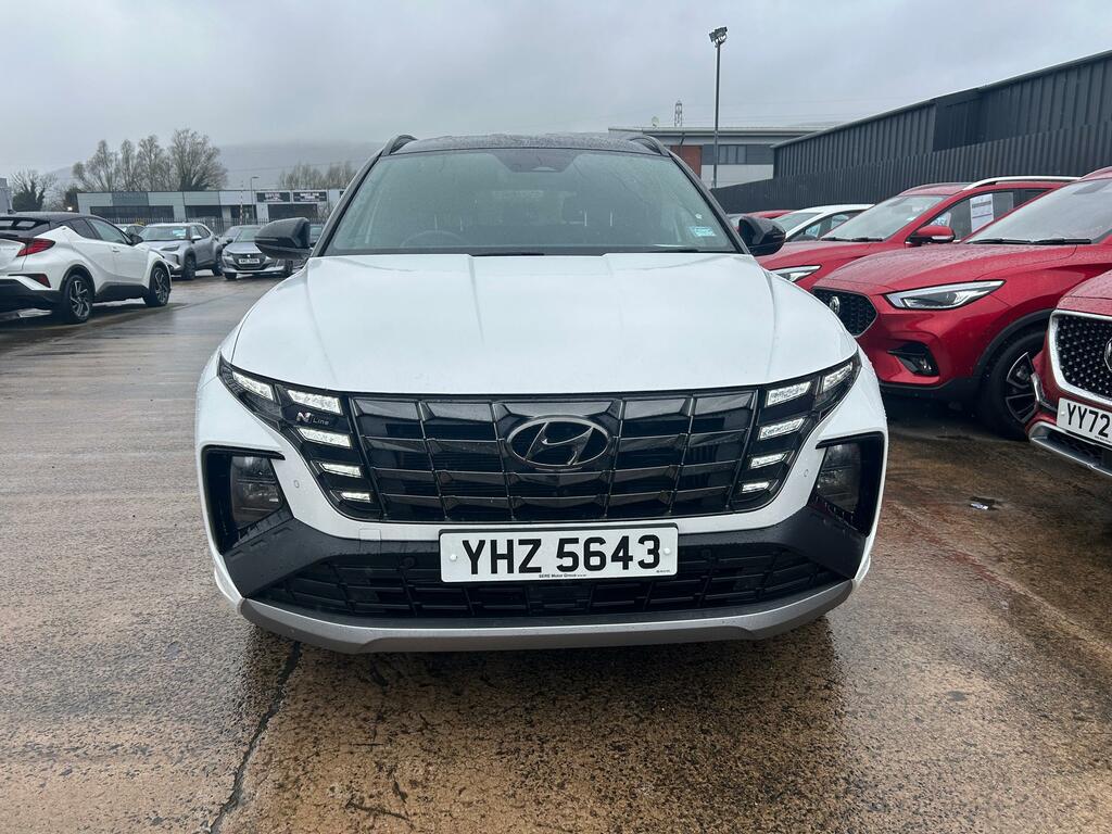 Hyundai Tucson 1.6 Tgdi Hybrid 230 N Line 2Wd YHZ5643 White #3