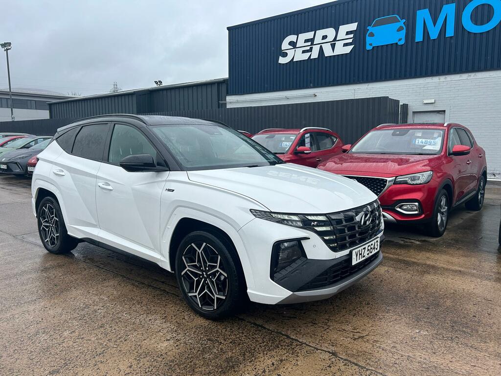 Hyundai Tucson 1.6 Tgdi Hybrid 230 N Line 2Wd White