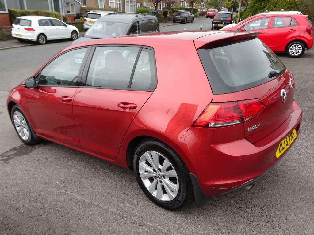 Volkswagen Golf 1.6 Tdi Bluemotion Tech Se Dsg Euro 5 S S Red #5