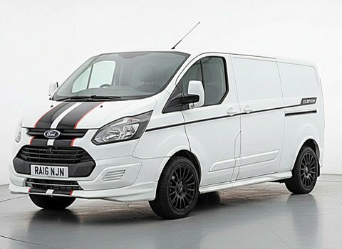 Ford Transit Custom 340 Lr Pv RA16NJN White #3