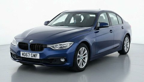 BMW 3 Series 2.0 320I Se MD67GWF Blue #2