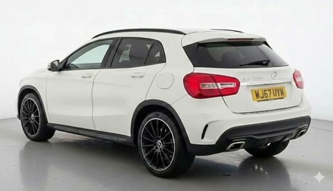 Mercedes-Benz GLA Class 2.1 Gla 200 WJ67UVM White #5