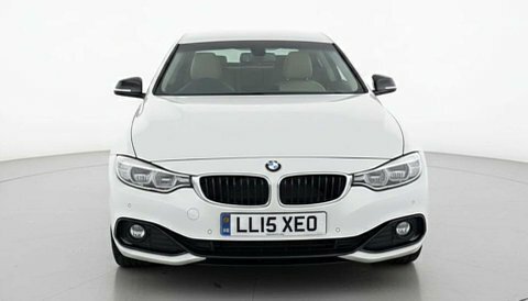 BMW 4 Series 2.0 420I Sport LL15XEO White #2