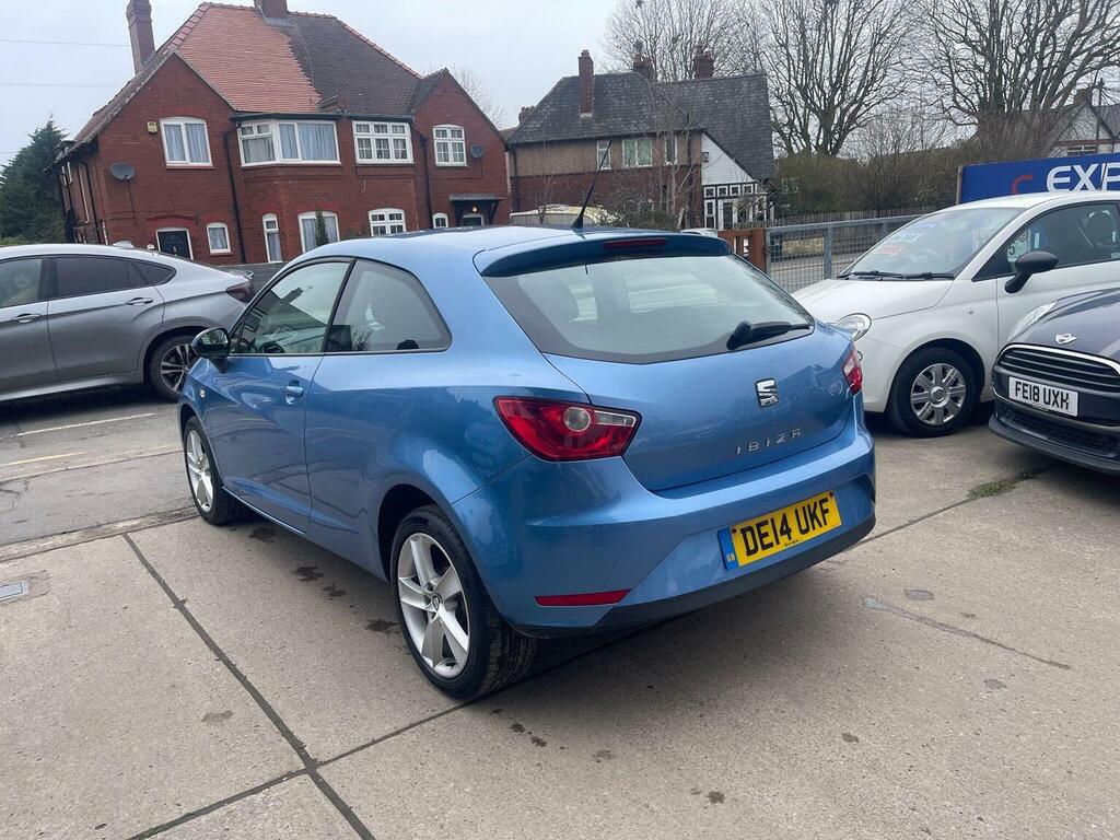 Seat Ibiza Hatchback 1.4 Toca Sport Coupe Euro 5 201414 DE14UKF Blue #5