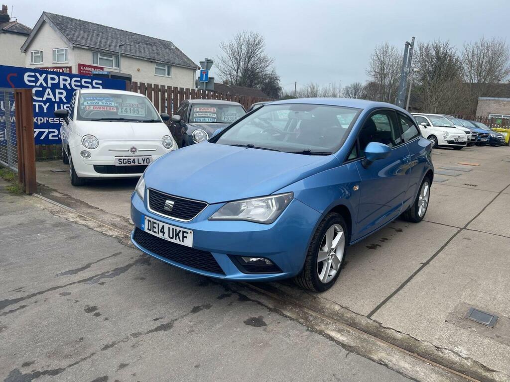 Seat Ibiza Hatchback 1.4 Toca Sport Coupe Euro 5 201414 DE14UKF Blue #4
