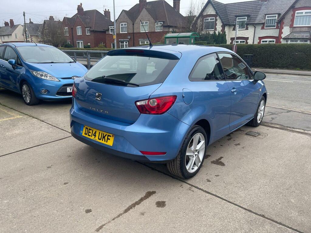 Seat Ibiza Hatchback 1.4 Toca Sport Coupe Euro 5 201414 DE14UKF Blue #2