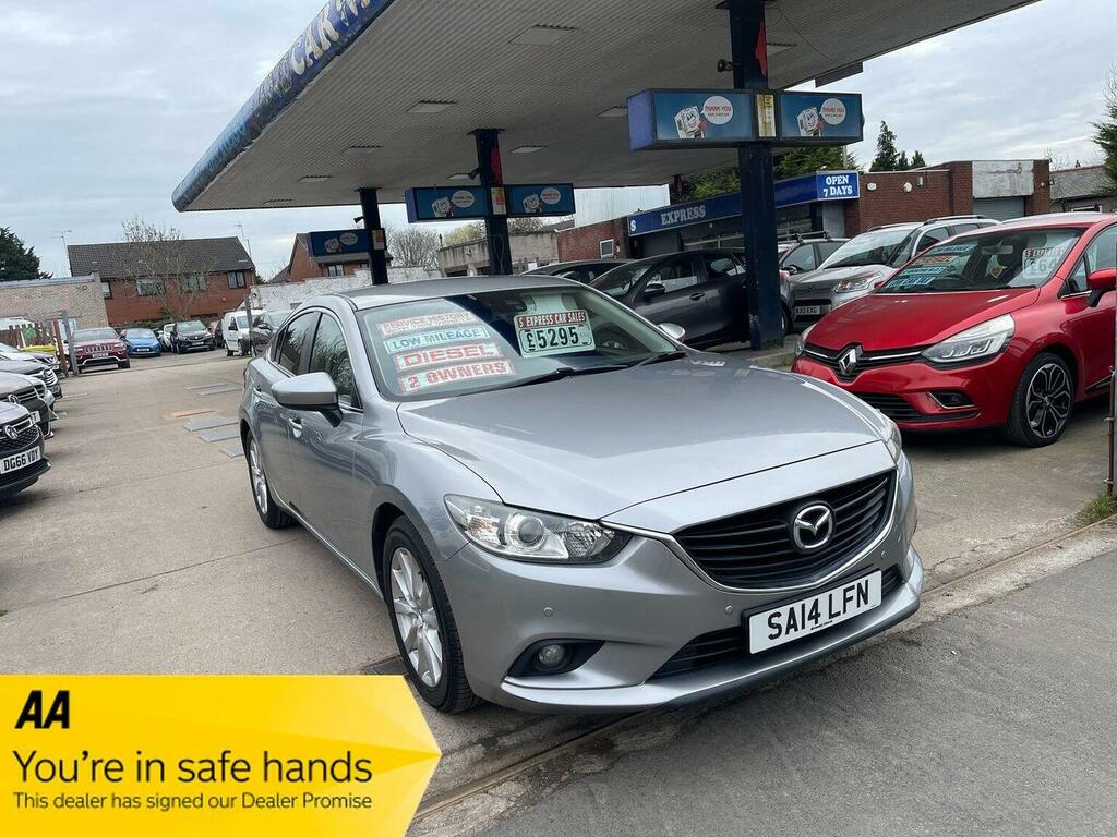Mazda 6 Saloon 2.2 Skyactiv-d Se-l Euro 6 Ss 2014 Silver