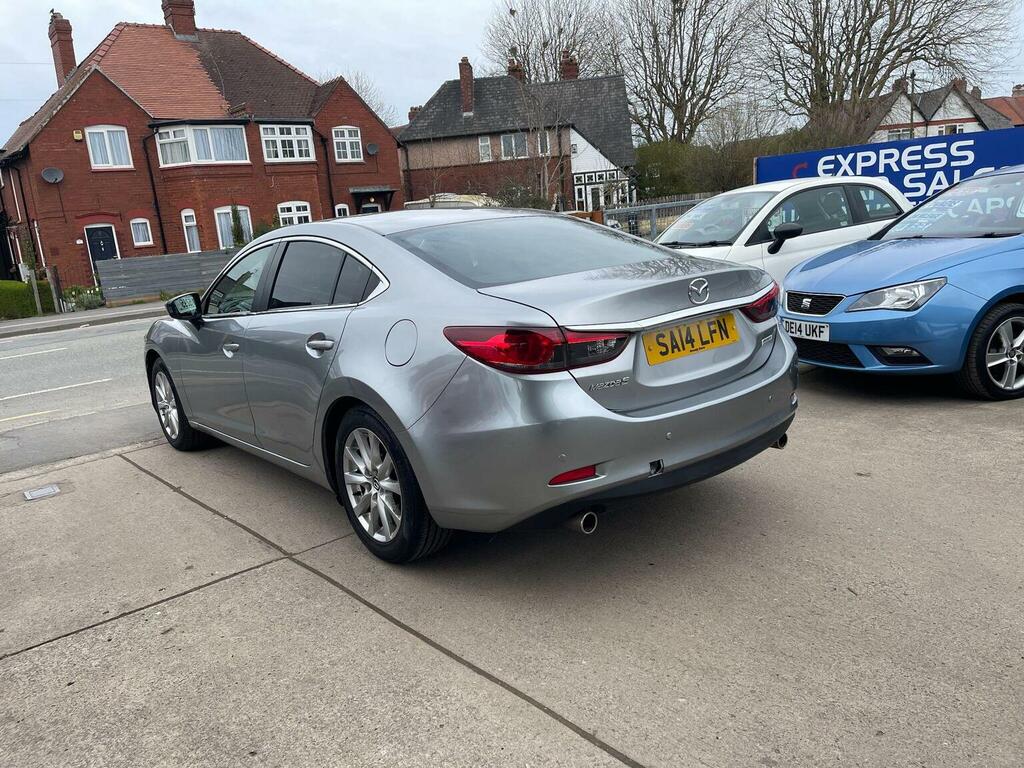 Mazda 6 Saloon 2.2 Skyactiv-d Se-l Euro 6 Ss 2014 Silver #5