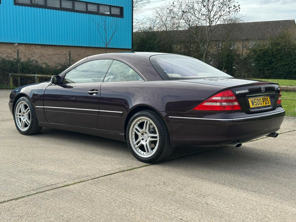 Mercedes-Benz CL 500 U31525 Blue #48