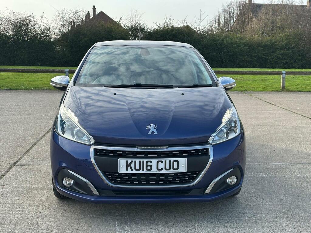 Peugeot 208 Hatchback 1.2 Puretech Allure Euro 6 201616 KU16CUO Blue #2