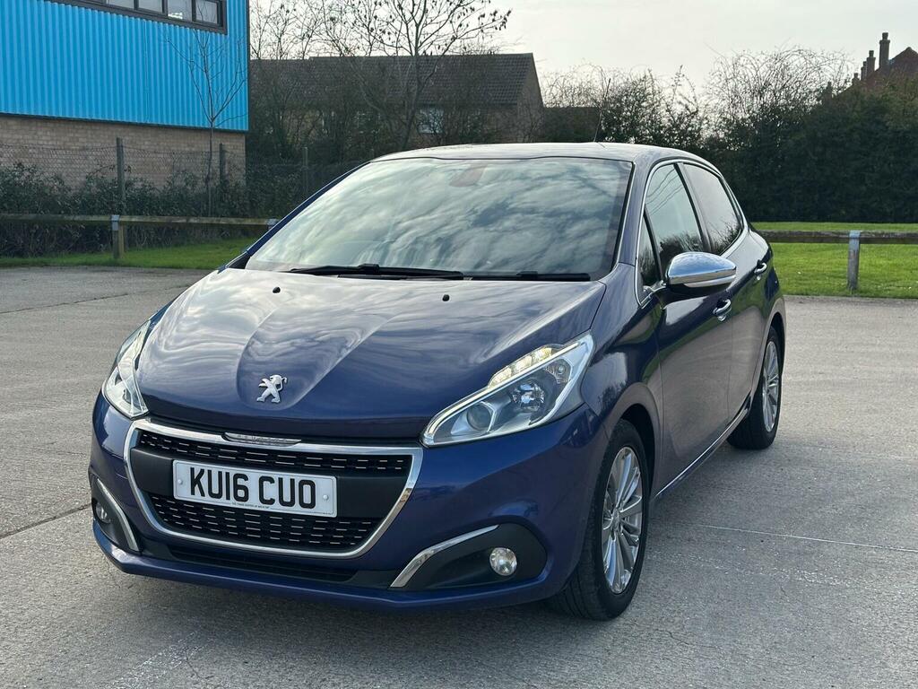 Peugeot 208 Hatchback 1.2 Puretech Allure Euro 6 201616 KU16CUO Blue #4