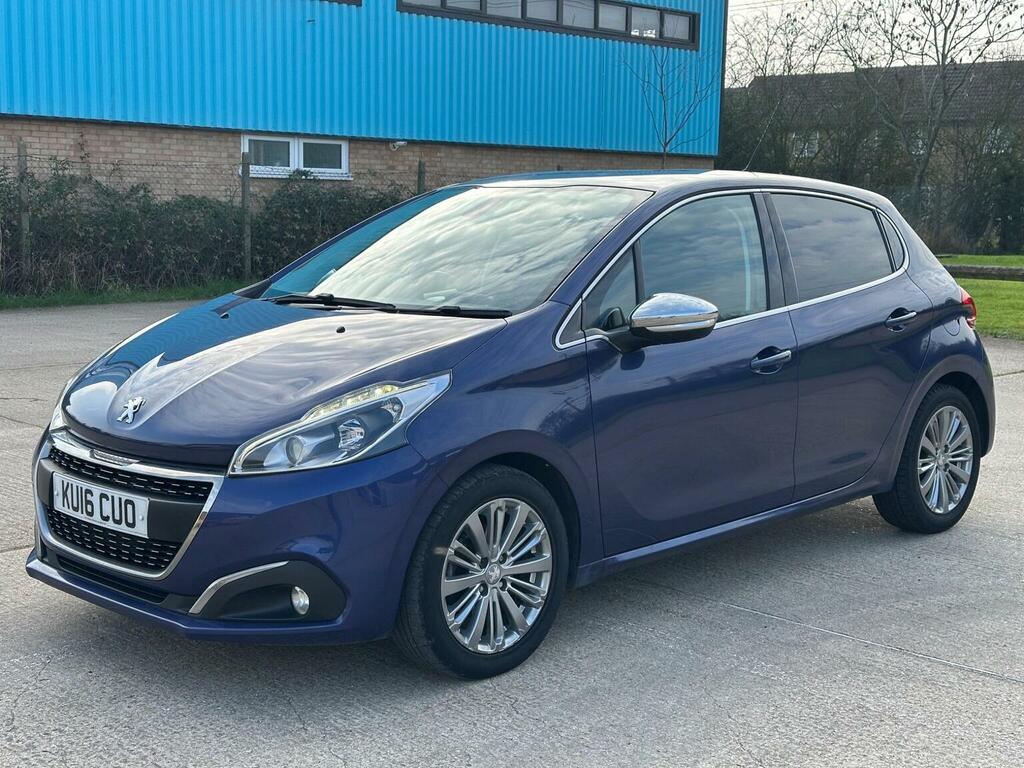 Peugeot 208 Hatchback 1.2 Puretech Allure Euro 6 201616 KU16CUO Blue #6