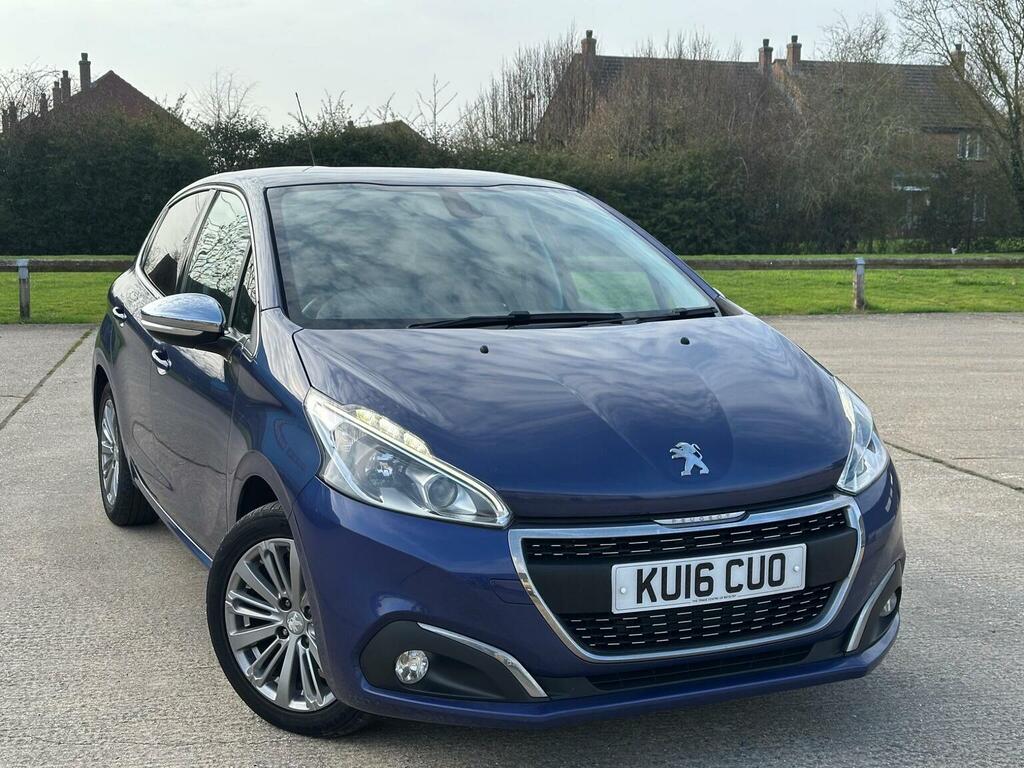 Peugeot 208 Hatchback 1.2 Puretech Allure Euro 6 201616 Blue
