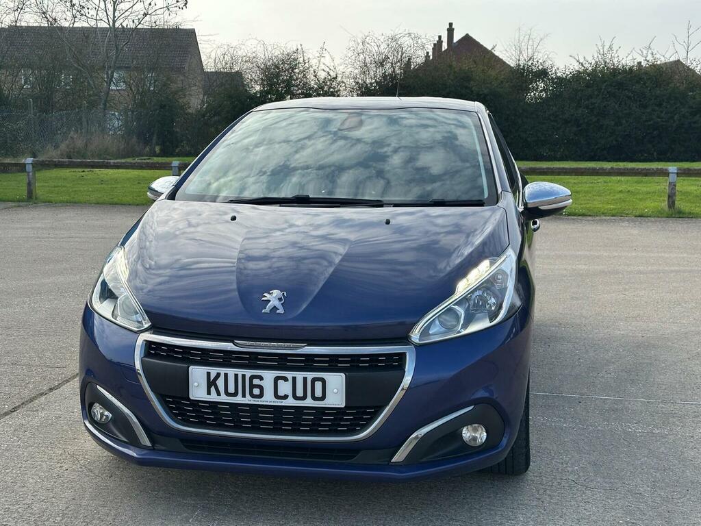 Peugeot 208 Hatchback 1.2 Puretech Allure Euro 6 201616 KU16CUO Blue #3