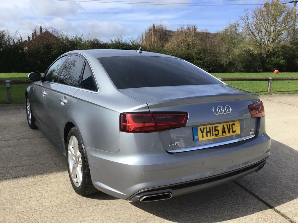 Audi A6 Saloon Saloon 2.0 Tdi Ultra S Line S Tronic Euro 6 Ss Grey #4