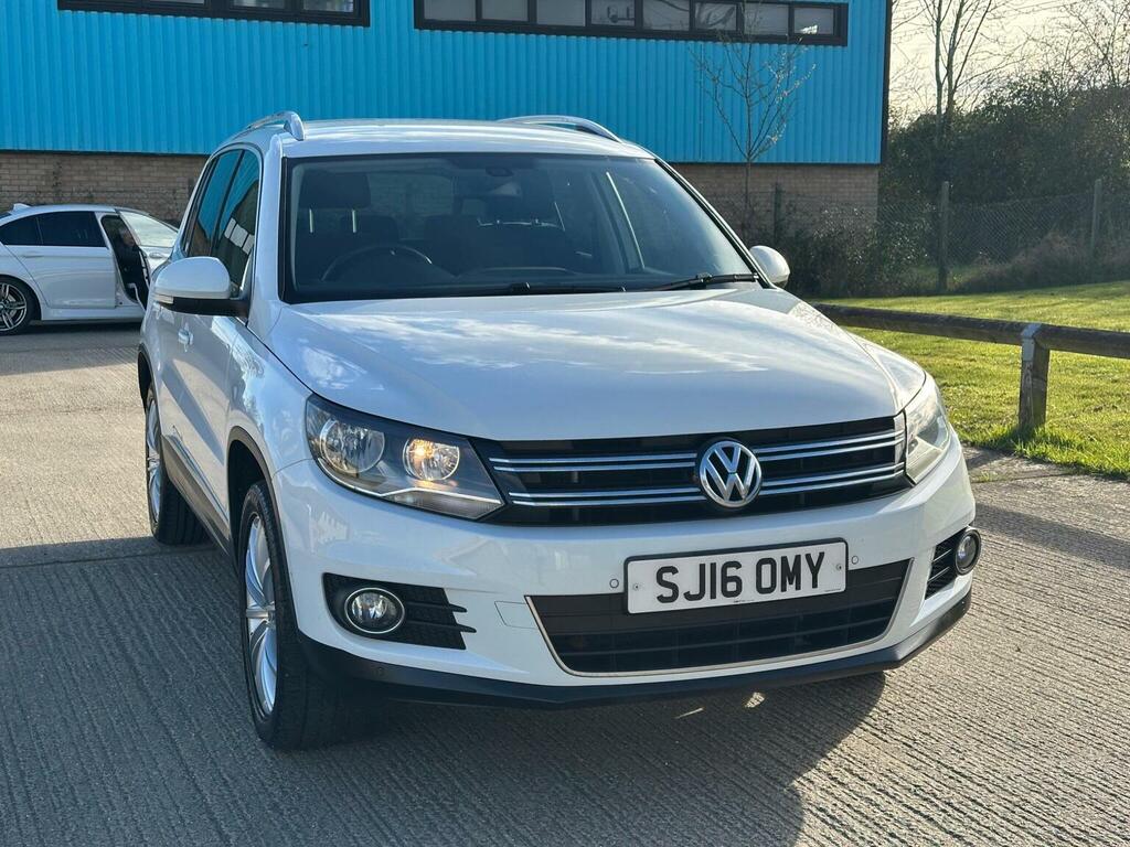 Volkswagen Tiguan Suv 2.0 Tdi Bluemotion Tech Match Edition 4Wd Euro SJ16OMY White #5