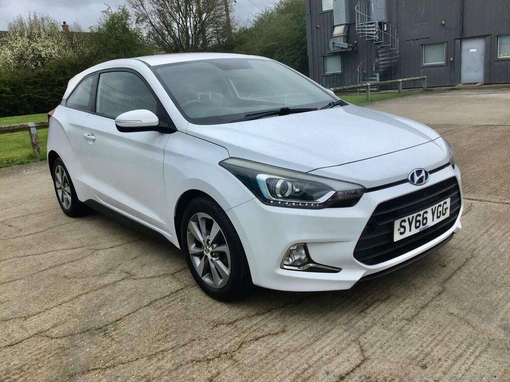 Hyundai I20 Coupe 1.2 Se Euro 6 201666 SY66YGG White #6