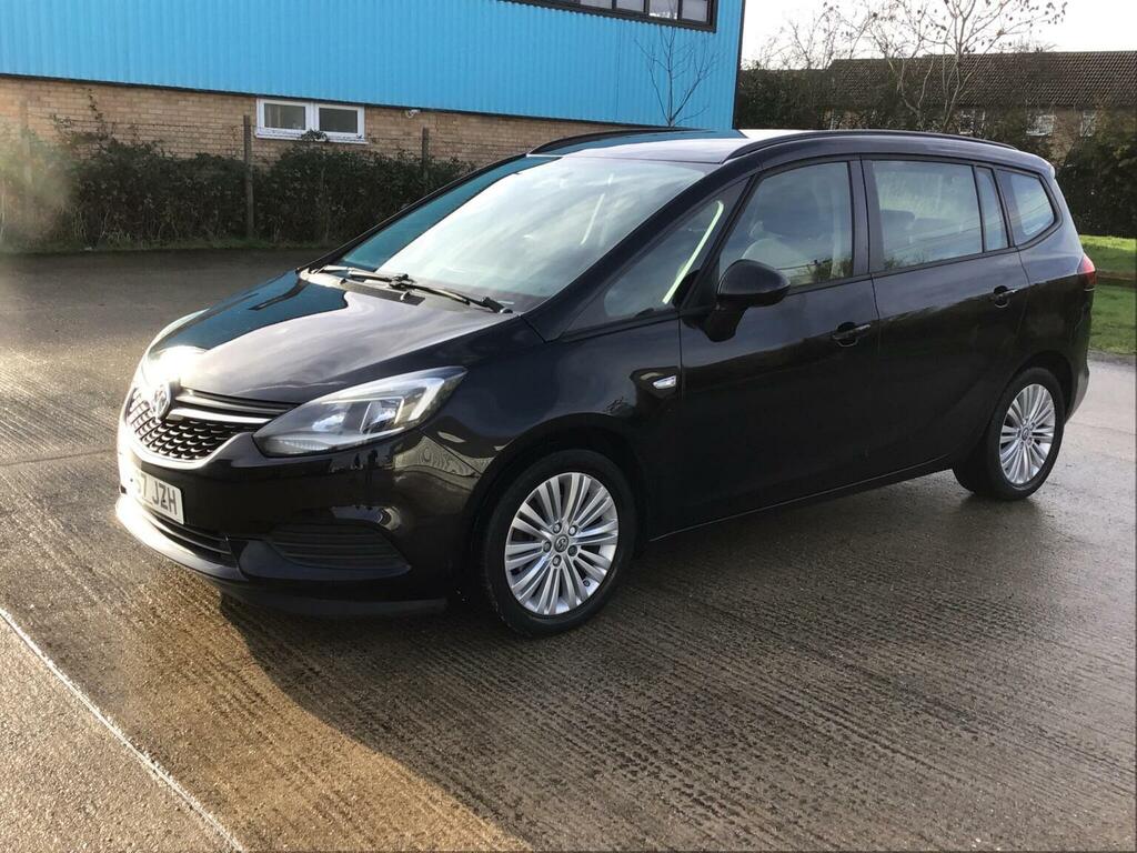 Vauxhall Zafira Tourer Mpv 1.4I Turbo Design Euro 6 201767 DY67JZH Black #2