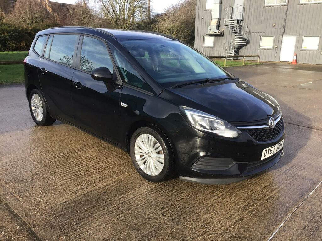 Vauxhall Zafira Tourer Mpv 1.4I Turbo Design Euro 6 201767 DY67JZH Black #6