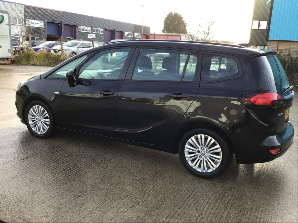Vauxhall Zafira Tourer Mpv 1.4I Turbo Design Euro 6 201767 DY67JZH Black #4