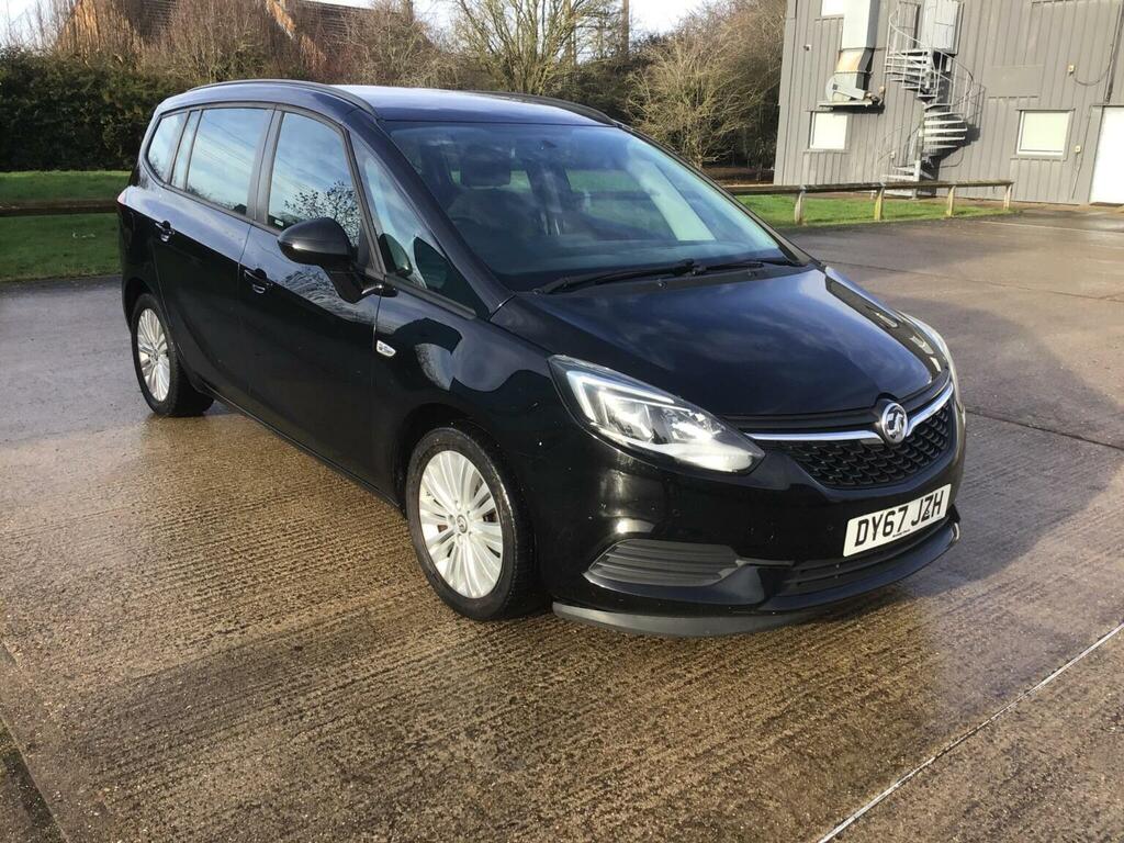 Vauxhall Zafira Tourer Mpv 1.4I Turbo Design Euro 6 201767 DY67JZH Black #5