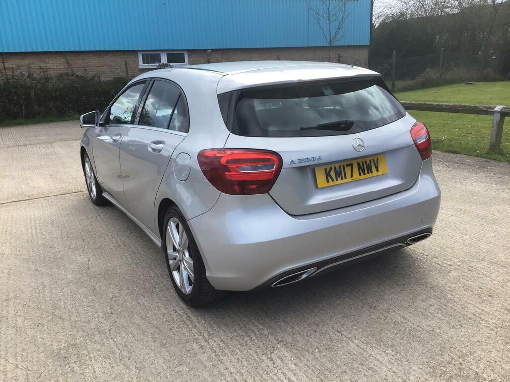 Mercedes-Benz A Class Hatchback 2.1 A200d Sport 7G-dct Euro 6 Ss KM17NWV Silver #4