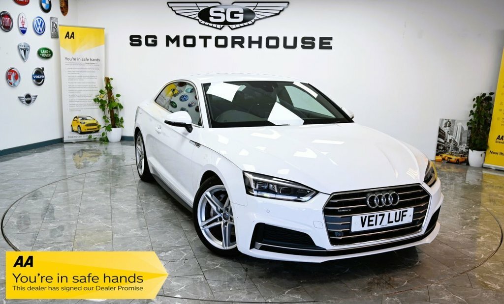 Audi A5 2L S Line White