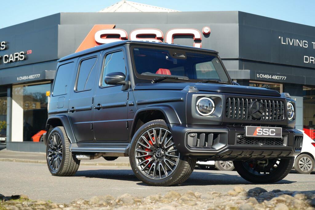 Mercedes-Benz G Class 4.0 G63 V8 Biturbo Mhev Amg Magno Edition Spds9gt Black