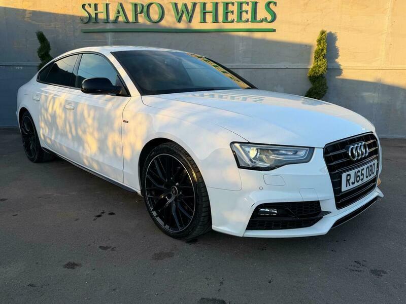 Audi A5 2.0 Tdi Black Edition Plus Sportback Multitronic E White
