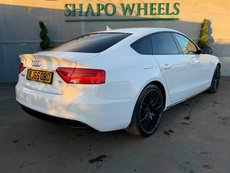 Audi A5 2.0 Tdi Black Edition Plus Sportback Multitronic E RJ65OBO White #5