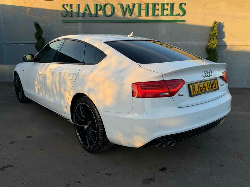 Audi A5 2.0 Tdi Black Edition Plus Sportback Multitronic E RJ65OBO White #2