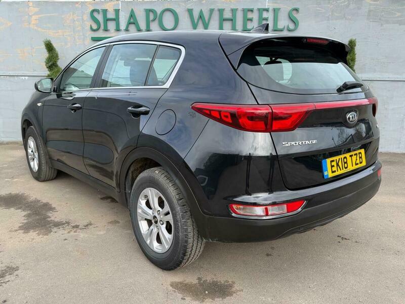 Kia Sportage 1.6 Gdi 1 Euro 6 S S - 2018 18 Plate EK18TZB Black #2