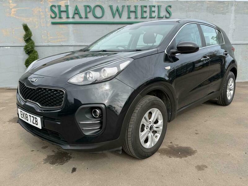 Kia Sportage 1.6 Gdi 1 Euro 6 S S - 2018 18 Plate EK18TZB Black #4