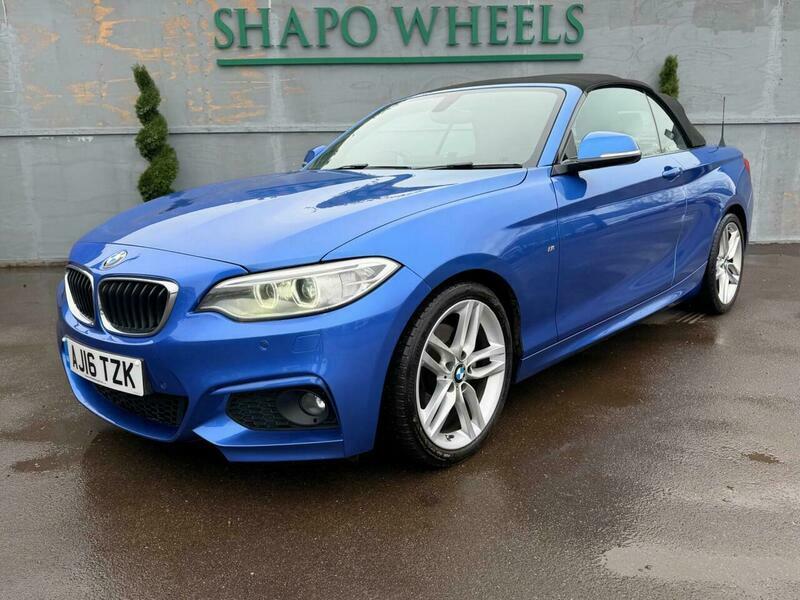 BMW 2 Series 2.0 220I M Sport Euro 6 S S - 2016 16 AJ16TZK Blue #4