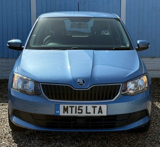 Skoda Fabia 2015 1.2 Tsi Se Hatchback Euro 6 MT15LTA Blue #2