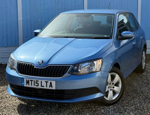 Skoda Fabia 2015 1.2 Tsi Se Hatchback Euro 6 MT15LTA Blue #6
