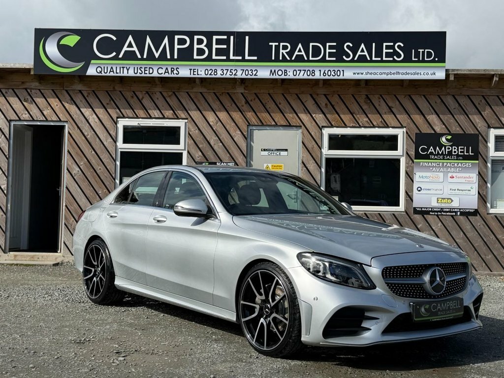 Mercedes-Benz C Class 2L Amg Line Silver