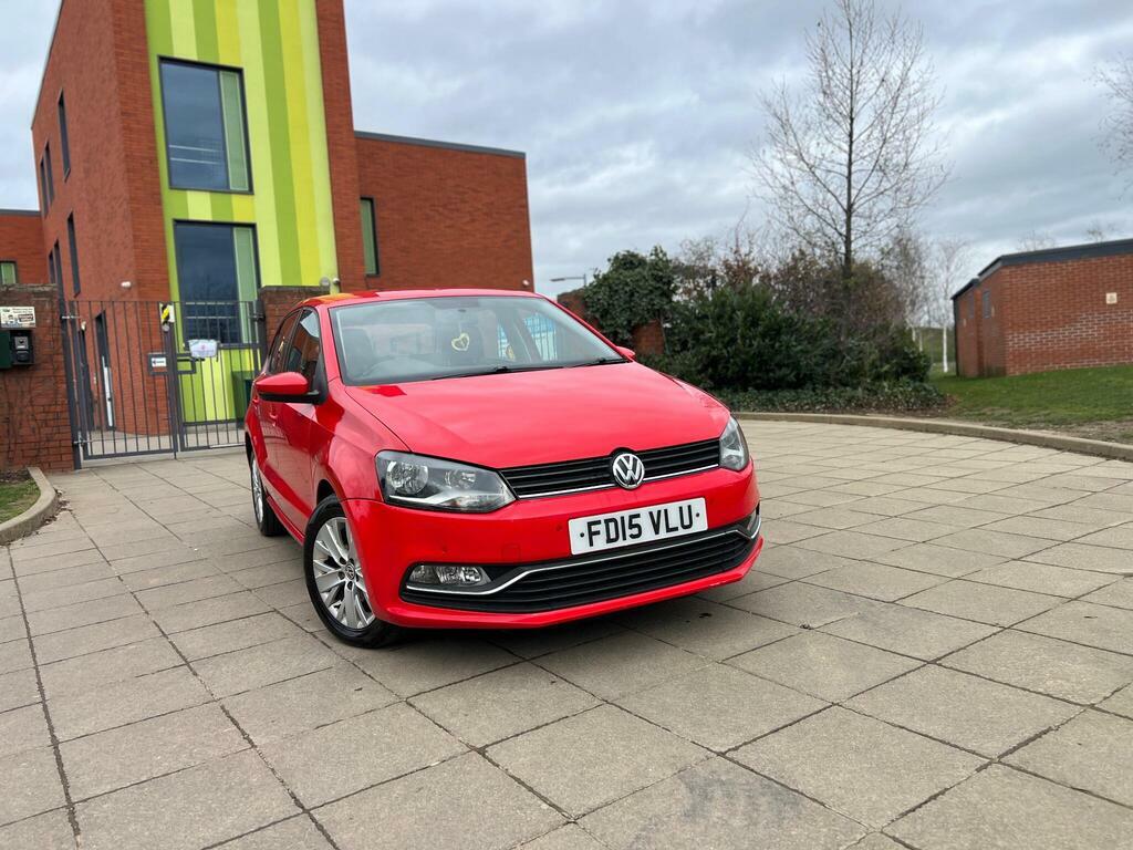 Volkswagen Polo 1.0 Bluemotion Tech Se Euro 6 S S FD15VLU Red #5