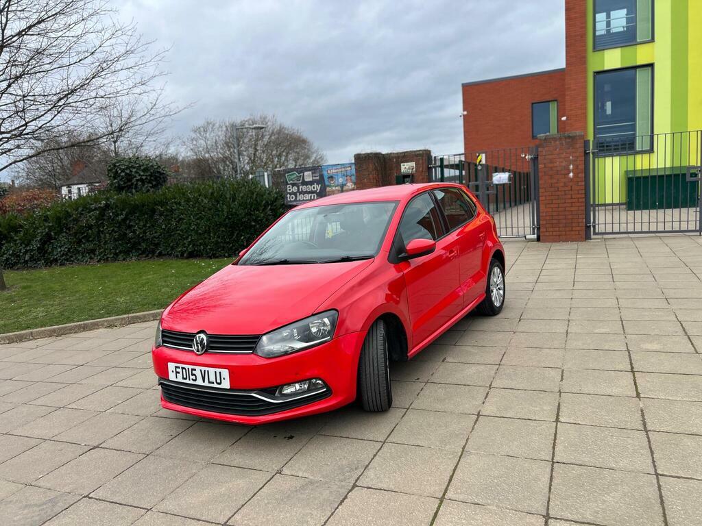 Volkswagen Polo 1.0 Bluemotion Tech Se Euro 6 S S FD15VLU Red #3