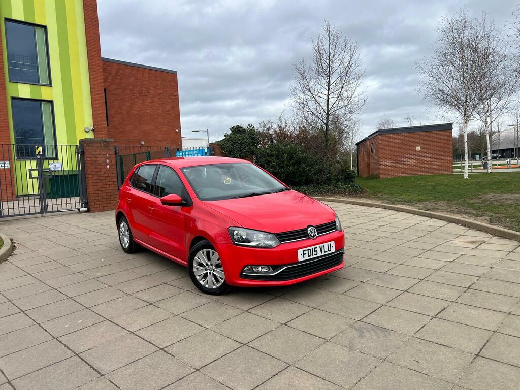 Volkswagen Polo 1.0 Bluemotion Tech Se Euro 6 S S FD15VLU Red #6