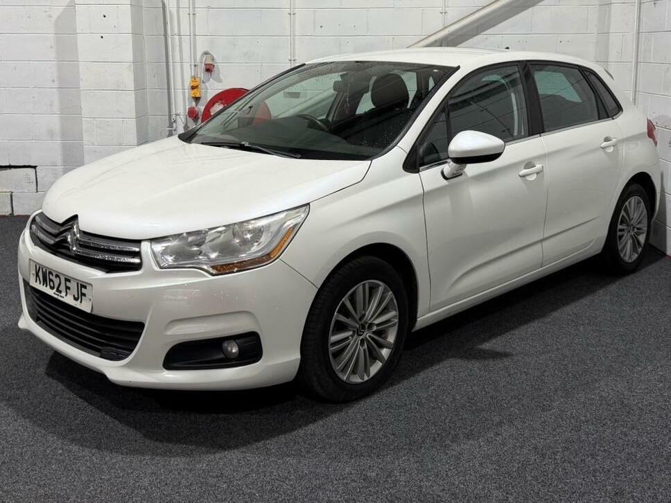 Citroen C4 1.6 Hdi Vtr Euro 5 White #3