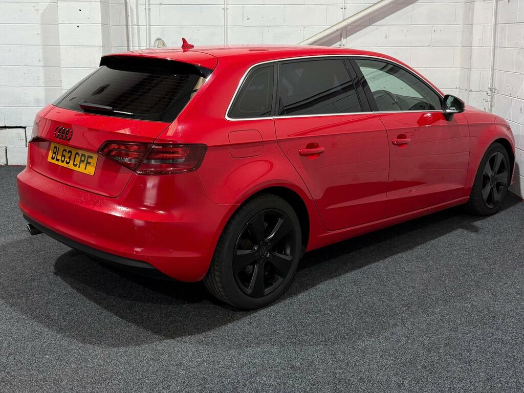 Audi A3 1.6 Tdi Sport Sportback Euro 5 Ss BL63CPF Red #6