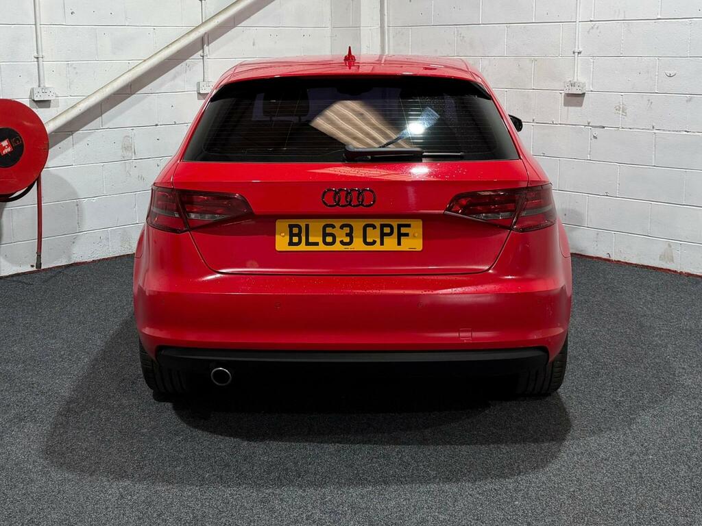 Audi A3 1.6 Tdi Sport Sportback Euro 5 Ss BL63CPF Red #5