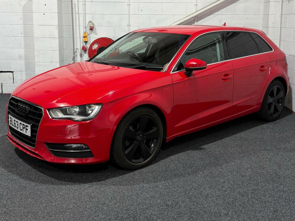 Audi A3 1.6 Tdi Sport Sportback Euro 5 Ss BL63CPF Red #3