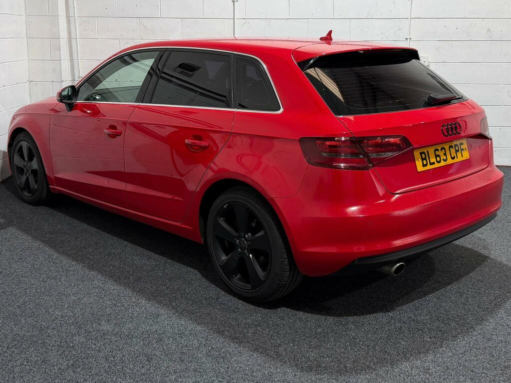 Audi A3 1.6 Tdi Sport Sportback Euro 5 Ss BL63CPF Red #4
