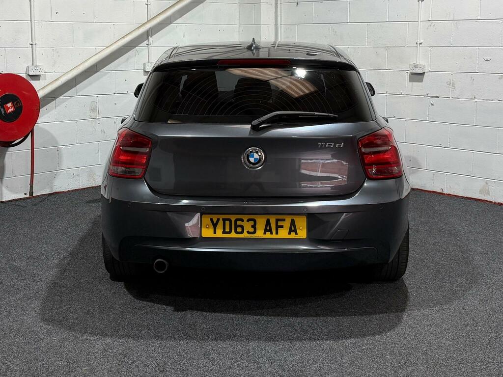 BMW 1 Series 2.0 118D Se Euro 5 Ss YD63AFA Grey #5