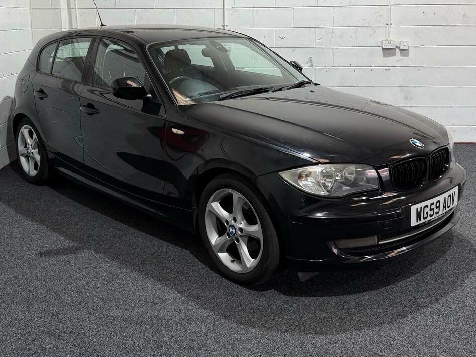 BMW 1 Series 2.0 118D Sport Euro 5 WG59AOV Black