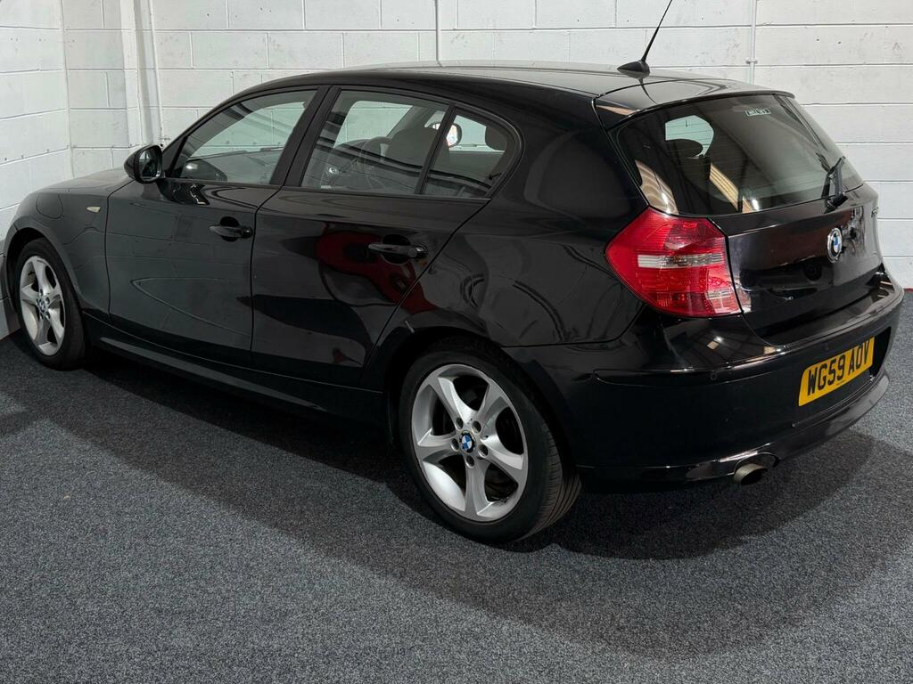 BMW 1 Series 2.0 118D Sport Euro 5 WG59AOV Black #4